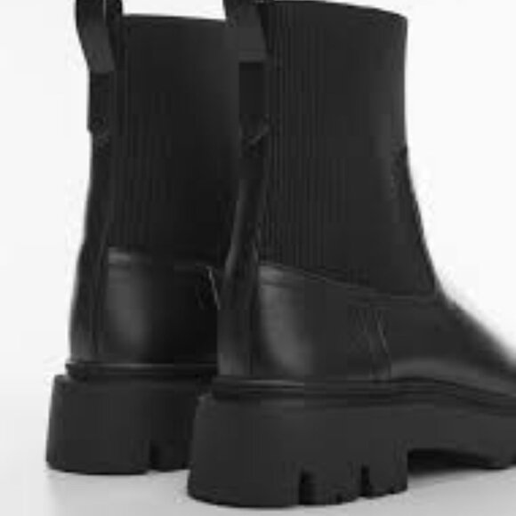 ANTHRO'S MNG MANGO TRACK SOLE ANKLE BOOT - Picture 7 of 7